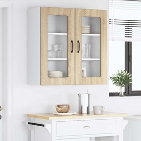 vidaXL Πάνελ πλυντηρίου πιάτων Kalmar 2 pcs Δρύς Sonoma