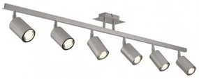 Απλίκα Φωτιστικό Τοίχου 6xGU10 IP20 Ασημί 9087-6-Silver Inlight-9087-6-Silver-Ασημί 9087-6-Silver