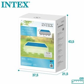 Καλύμματα πισίνας Intex Frame Ηλιακό Ορθογώνιο 378 x 186 cm