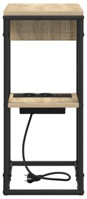 vidaXL Κομοδίνο Sonoma Oak 41.5 x 26 x 60.5 εκ Επεξεργασμένο ξύλο