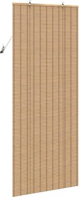 vidaXL Ρόλερ με κουρτίνες Φύση 80 x 220 cm Μπαμπού