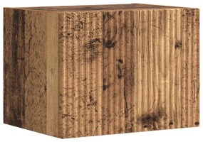 vidaXL Ντουλάπι TV 3 pcs Παλιό ξύλο