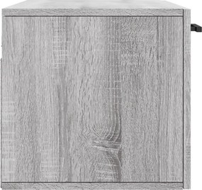 vidaXL Ντουλάπι Τοίχου Γκρι Sonoma 80x36,5x35 εκ. Επεξεργασμένο Ξύλο
