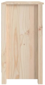 vidaXL Βιβλιοθήκη 50 x 35 x 68 εκ. από Μασίφ Ξύλο Πεύκου