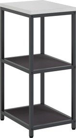 vidaXL Ράφι Κουζίνας HATTEM Μαύρο 40 x 50 x 92 εκ Ατσάλι