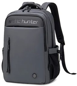 ARCTIC HUNTER τσάντα πλάτης B00534 με θήκη laptop 15.6", 21L, γκρι