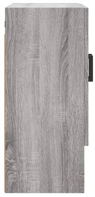 vidaXL Ντουλάπι Τοίχου Γκρι Sonoma 60 x 31 x 70 εκ. από Επεξεργ. Ξύλο
