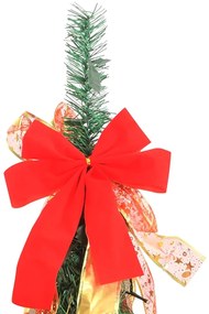 vidaXL Χριστουγεννιάτικο Δέντρο Τεχνητό Pop-up Πράσινο 200 LED 210 εκ.