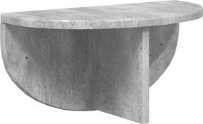 vidaXL Ράφι Τοίχου 2 τμχ. Σκυρόδεμα Γκρι 38 x 19 x 19 εκ