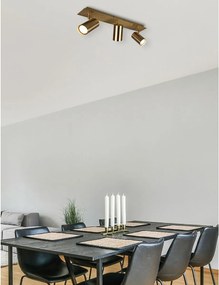 Σποτ Τρίφωτο Trio Lighting Marley Gold 802400301