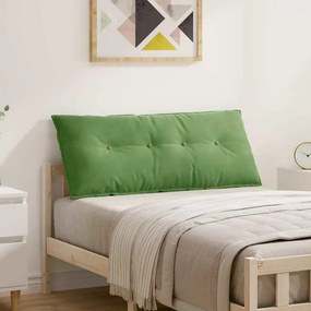 vidaXL Μαξιλάρι Πλάτης Ανοιχτό Πράσινο 120 x 50 cm