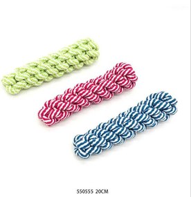 Παιχνίδι σκύλου σχοινί πλεκτό - 20cm - 12pcs - 550550