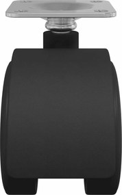 vidaXL Στρόφιγγα 12 pcs Μαύρο 39,5 x 39,5 x 37,8 χιλ Σίδηρος και PP