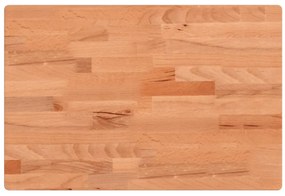 vidaXL Πάγκος Μπάνιου 80 x 40 x 4 εκ. από Μασίφ Ξύλο Οξιάς