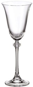 Ποτήρι Κρασιού Κολωνάτο Asio CTB1SD70185 185ml Κρυστάλλινο Clear Βοημίας Κρύσταλλο