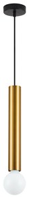 SE21-GM-5 ADEPT TUBE GOLD MATT PENDANT B1
