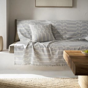 Ριχτάρι Πολυθρόνας (180x180) Gofis Home Clover Grey 558/15