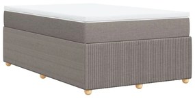 ΚΡΕΒΑΤΙ BOXSPRING ΜΕ ΣΤΡΩΜΑ TAUPE 120X190 ΕΚ. ΥΦΑΣΜΑΤΙΝΟ 3285557