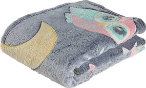 Φωσφοριζέ Κουβέρτα Fleece Αγκαλιάς (80x110) Das Home Blanket Line 4864