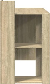 vidaXL Γραφείο Sonoma Δρυς 103,5x56,5x94 εκ. από Επεξεργασμένο Ξύλο