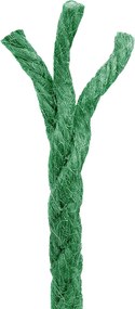 vidaXL Σχοινί Από Τζute 8 mm Πράσινο 100% Τζούτα Tossa