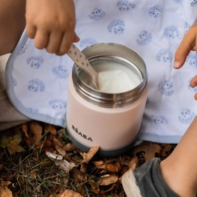 Béaba Θερμός Φαγητού 300ml Dark mist/Light pink