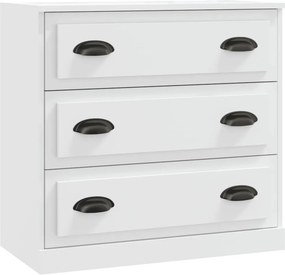 vidaXL Ντουλάπι Λευκό 70 x 35,5 x 67,5 εκ. από Επεξεργασμένο Ξύλο