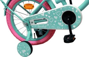 Lovely 12 Inch 22 cm Girls Coaster Brake Turquoise