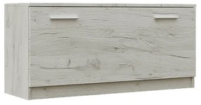 Παπουτσοθήκη Reno Λευκό 100x32x46cm