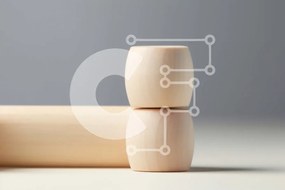Intra Συλλεκτικό Ξύλινο Παζλ Plywood  4mm - Κλασικό ξύλινο σκαμπό για ευέλικτη χρήση Σε Ξύλινο Κουτί - Διαστάσεις: 10x10 cm – 25 κομμάτια