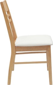 vidaXL Καρέκλες φαγητού 2 pcs Φυσικό 43 x 54 x 89 εκ.