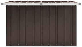 vidaXL Μπαούλο Αποθήκευσης Κήπου Καφέ 109 x 67 x 65 εκ.