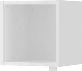 Κομοδίνο επιτοίχιο Beny Megapap χρώμα λευκό 34x30,3x34εκ.