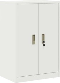 vidaXL Ντουλάπι αποθήκευσης Λευκός 60 x 40 x 90 cm Ατσάλι