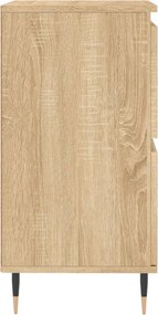 vidaXL Ντουλάπι 3 τεμ. Sonoma Δρυς από Επεξεργασμένο Ξύλο