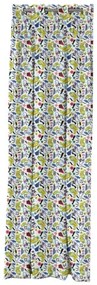 Beauty Home Κουρτίνα με 8 μεταλλικούς κρίκους Art 6190 Tweety 180x250 Εμπριμέ