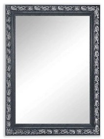 Καθρέπτης Τοίχου Sonja 1070196 55x70cm Black-Silver Mirrors & More Wood, Glass