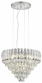 Φωτιστικό Κρεμαστό Trio Lighting MALIZIA 367601206 Χρώμιο (Chrome)