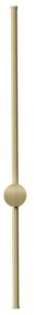 Φωτιστικό Επίτοιχο Braytron BH07-04106 Χρυσό Ματ (Gold Mat- Satin) 3000K