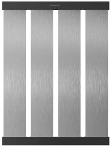 Σχάρα αποστράγγισης κρεμαστή Schock-33.5 x 40 εκ.-Inox