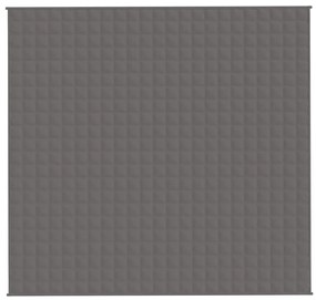 Κουβέρτα Βαρύτητας Γκρι 220 x 240 εκ. 11 κ. Υφασμάτινη - Γκρι