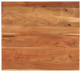 vidaXL Επιφάνεια Τραπεζιού Ορθογώνια 100x80x2,5 εκ. Μασίφ Ξύλο Ακακίας