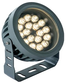 Προβολέας - Σποτ Ermis 4205200 LED 19W 3000K 1460Lm 17x22,5cm Dark Grey Viokef