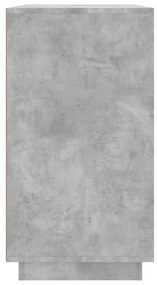vidaXL Ντουλάπι Γκρι Σκυροδέματος 80x34x75 εκ. Επεξεργασμένο Ξύλο