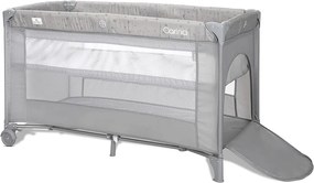 BABY COT CARINA 2 LAYERS GREY STARS