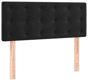 vidaXL Κεφαλάρι Κρεβατιού Μαύρο 80 x 5 x 78/88 εκ. Βελούδινο