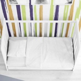 Πάπλωμα Κούνιας (120x160) Dimcol Solid White 491