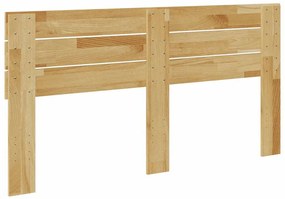 vidaXL κεφαλάρι 135 cm μασίφ ξύλο δρυς