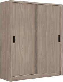 VANITY Ντουλάπα Δίφυλλη - Συρόμενη, Απόχρωση Sonoma Oak   1τμχ