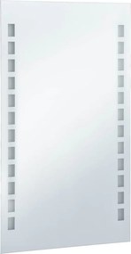 vidaXL Καθρέφτης Μπάνιου Τοίχου με LED 60 x 100 εκ.